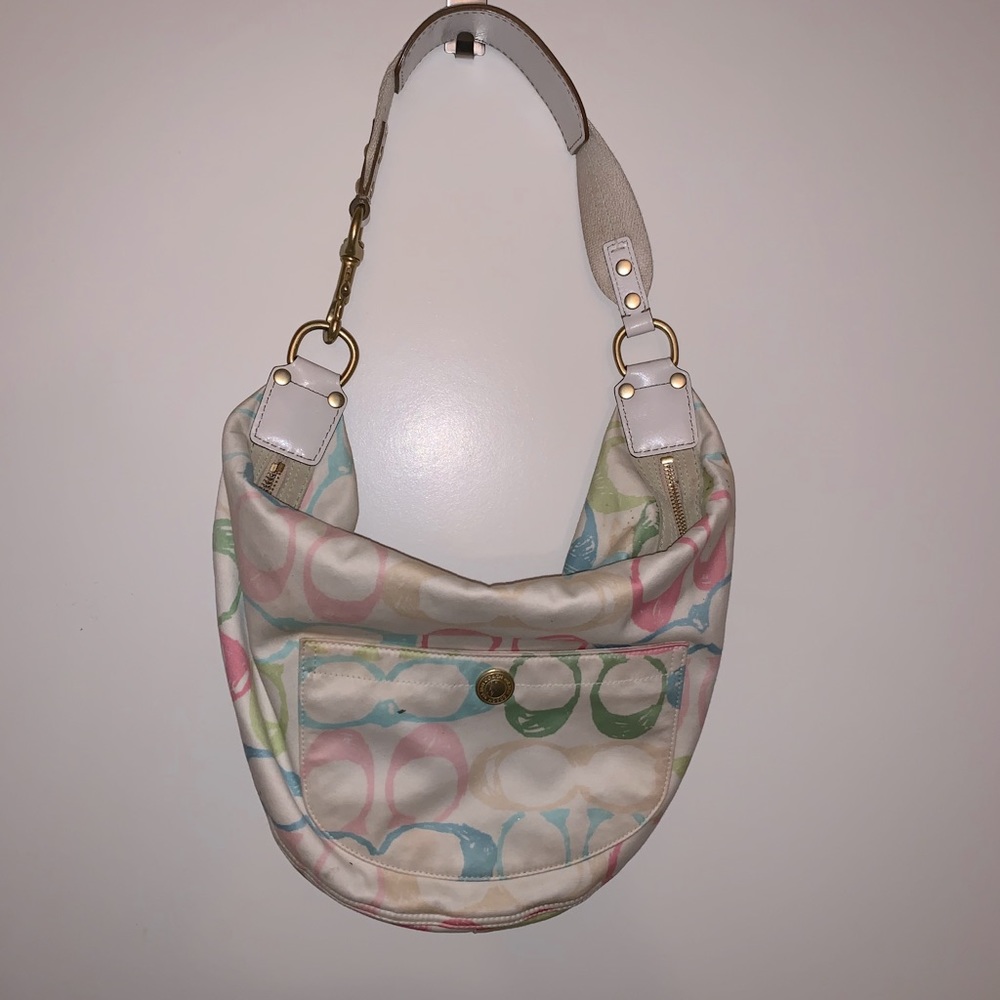 Used Coach Pastel C bag